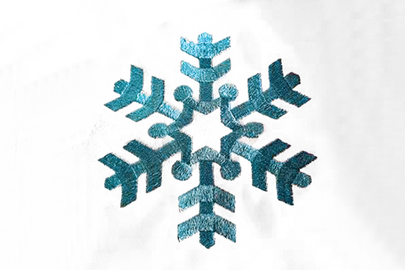single-simple-snowflake-embroidery
