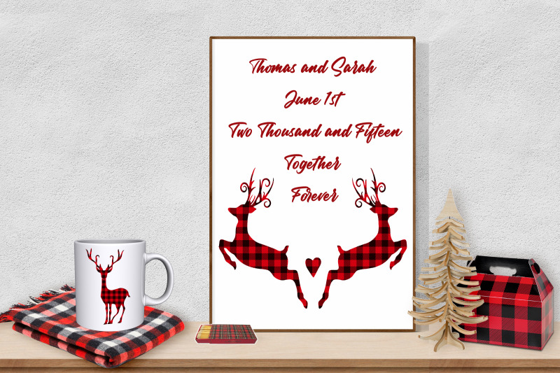 red-buffalo-plaid-deer-amp-forest-ai-eps-png