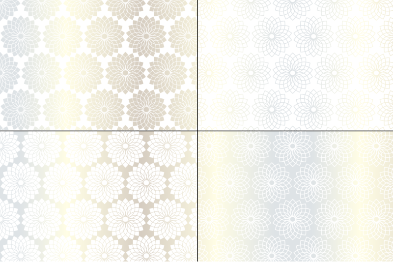 seamless-silver-geometric-patterns