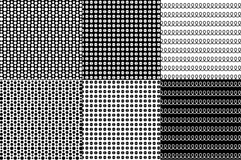 seamless-black-geometric-patterns