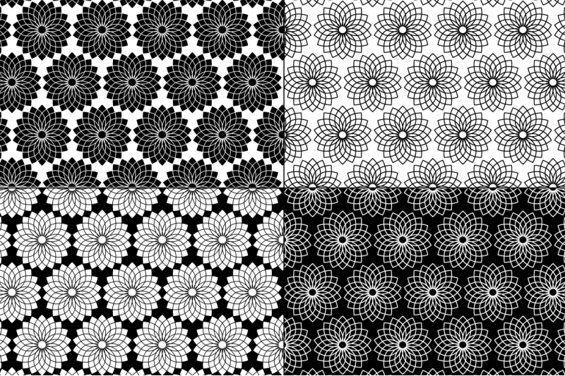seamless-black-geometric-patterns