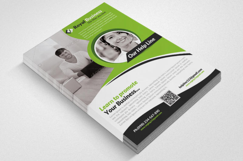 business-dealing-agency-flyers