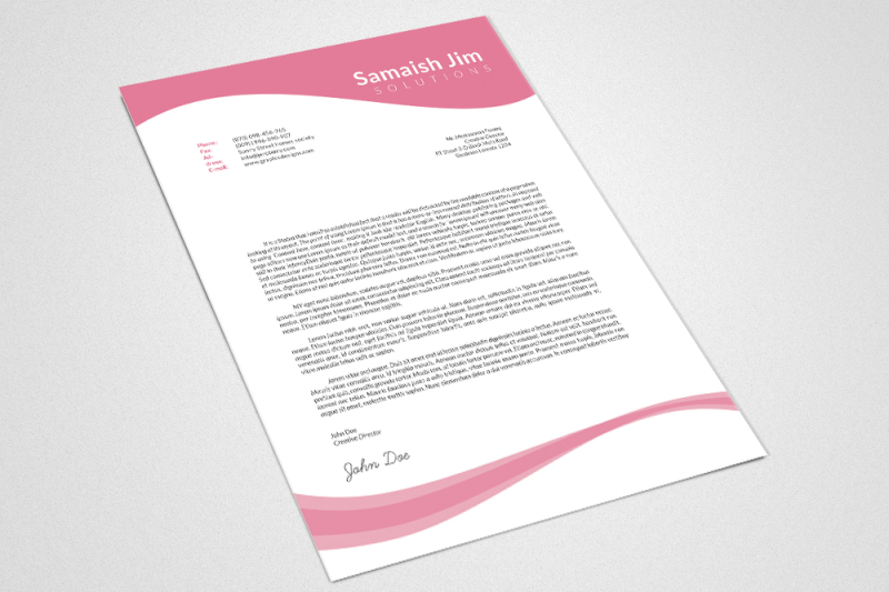 4-format-letterhead-template