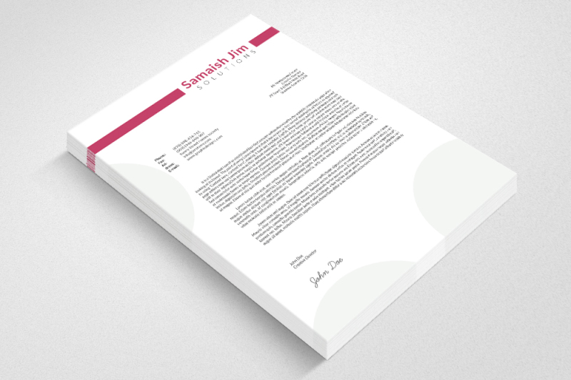 4-format-letterhead-template