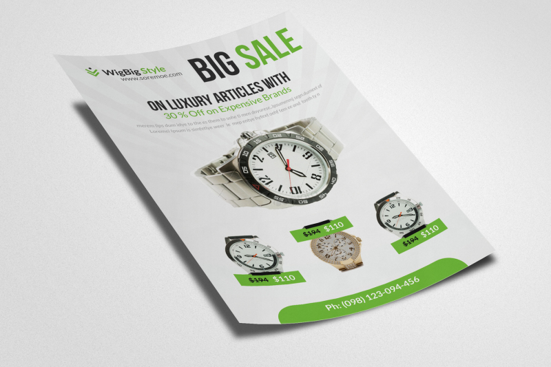 watch-product-promotional-flyer