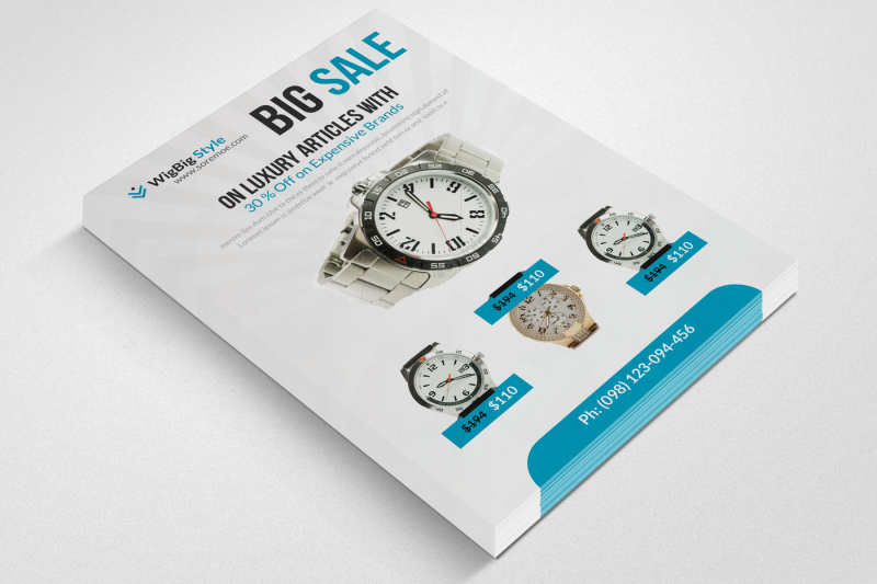 watch-product-promotional-flyer