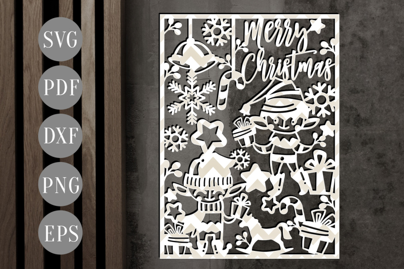 elf-christmas-card-template-file-svg-xmas-ornament-papercut-dxf-pdf