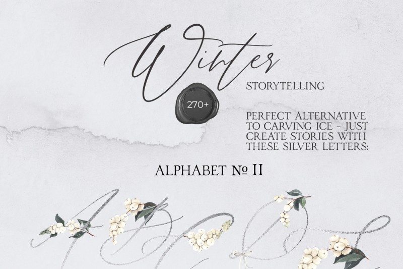Winter Storytelling Christmas Watercolor Collection By Lana Elanor Thehungryjpeg Com