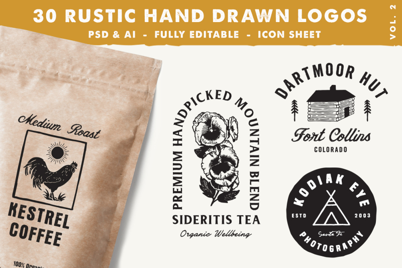 30-rustic-hand-drawn-logos-vol-2