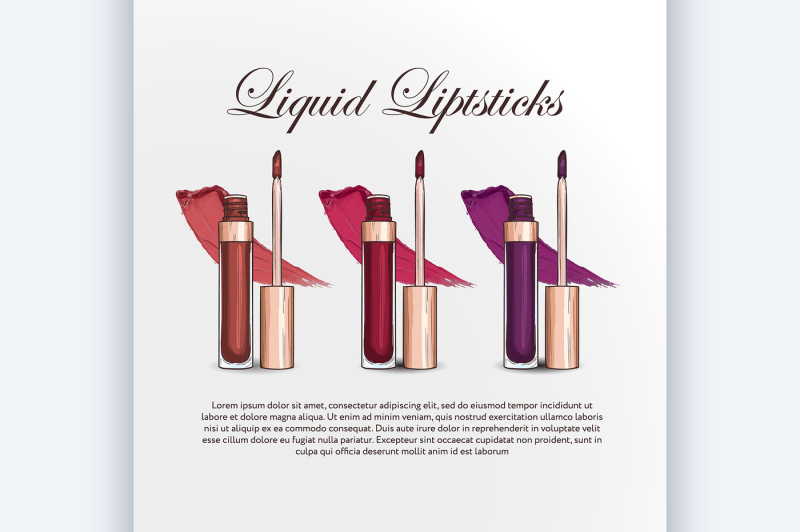 hand-drawn-color-sketch-of-three-liquid-lipsticks