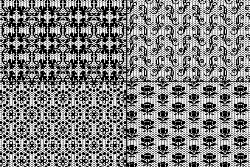 seamless-black-lace-patterns