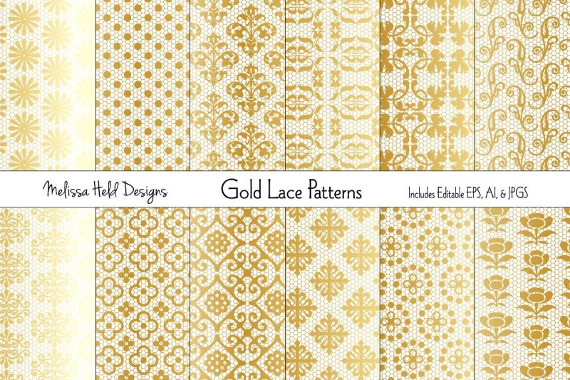 gold-lace-patterns