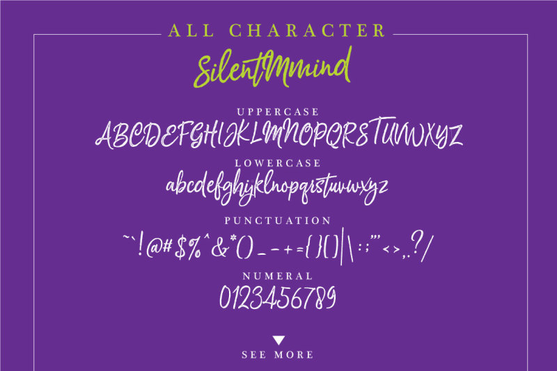 silentmind-rough-typeface