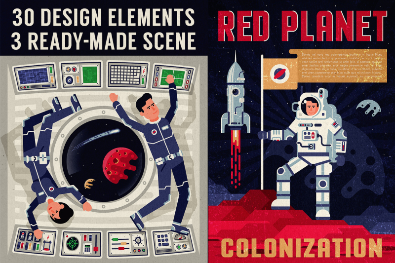 space-design-elements-pack
