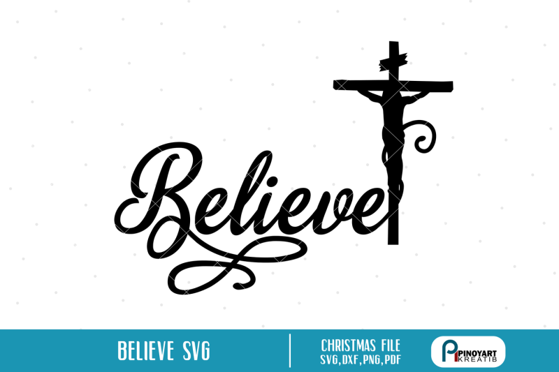 Believe svg, Christmas svg, Jesus svg, Christ svg,svg files for cricut
SVG by Designbundles