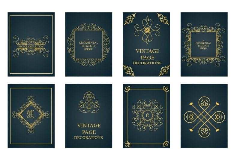 vector-vintage-page-decorations