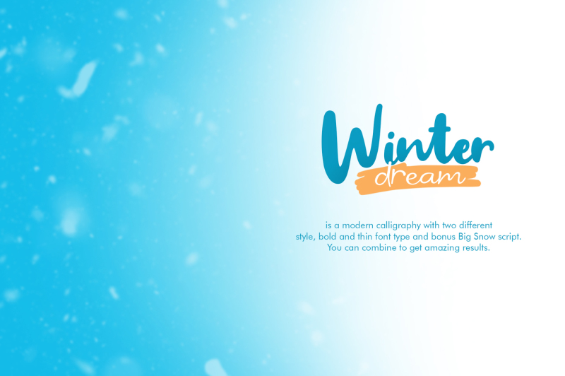 winter-dream-trio-font