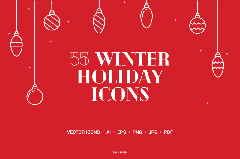 55-winter-holiday-icons
