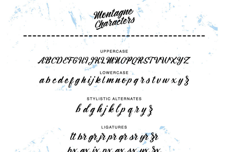montagne-typeface
