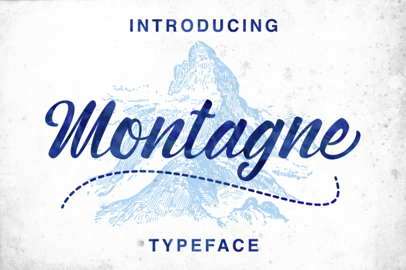 montagne-typeface
