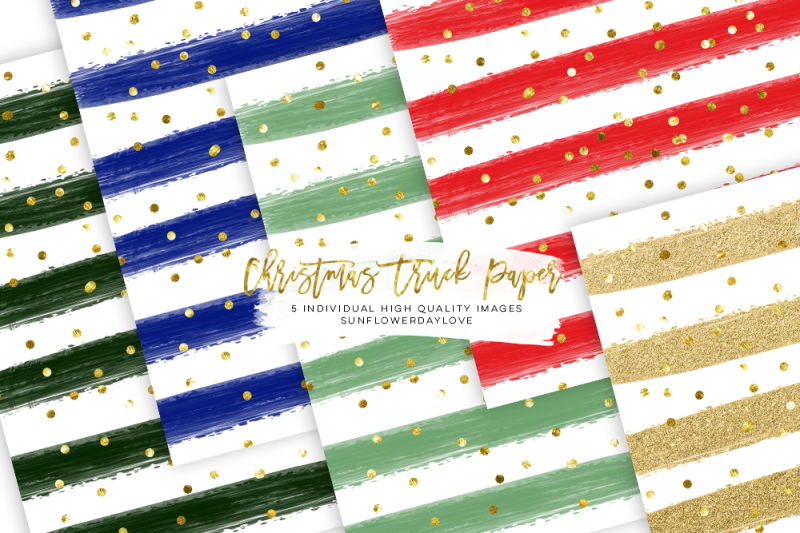 christmas-paper-pack-stripes-christmas-digital-paper