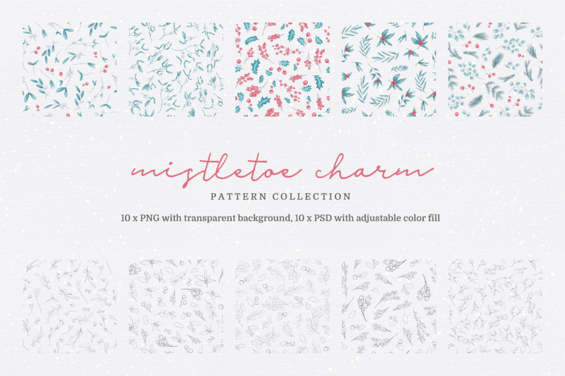 mistletoe-charm-patterns
