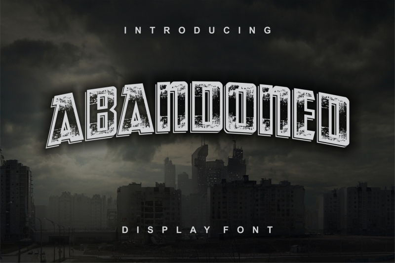abandoned-typeface-display-font