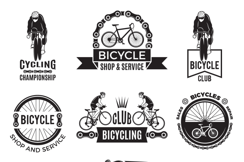 labels-set-for-bicycle-club-velo-sport-logos-design