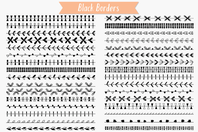 seamless-borders-hand-drawn-text-divider-deco-illustrator-brushes