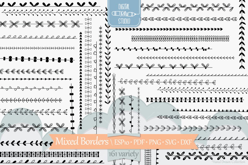 seamless-borders-hand-drawn-text-divider-deco-illustrator-brushes