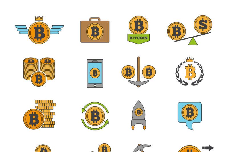 icon-set-of-crypto-business-bitcoin-and-others-alt-coins-from-blockch