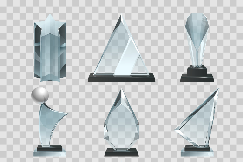 crystal-glass-trophy-or-awards-on-transparent-background