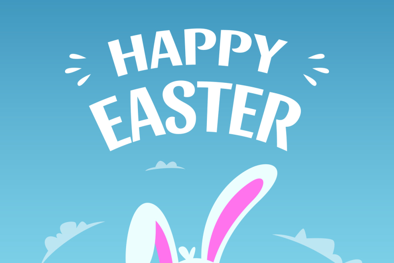 poster-template-with-illustration-of-easter-rabbit