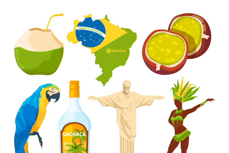 brazilian-landmarks-and-different-cultural-symbols