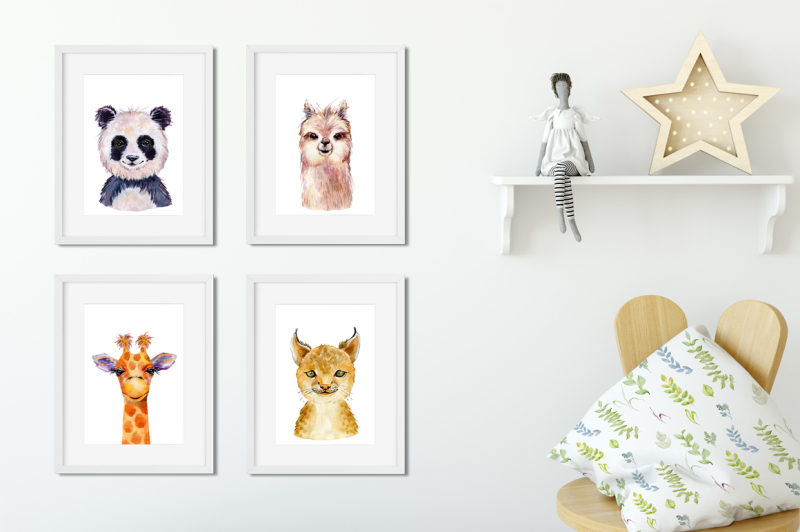 animals-watercolor-collection