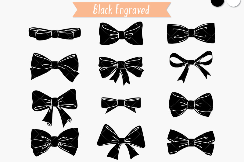 hand-drawn-bows-bow-tie-illustration-ribbon-fashion-accessories