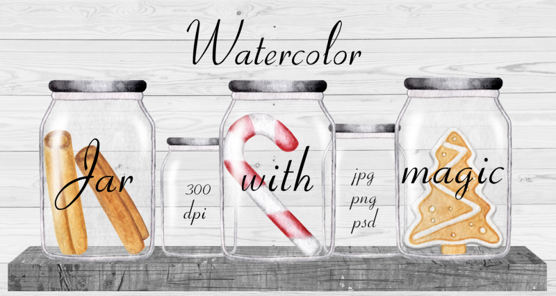 watercolor-jar
