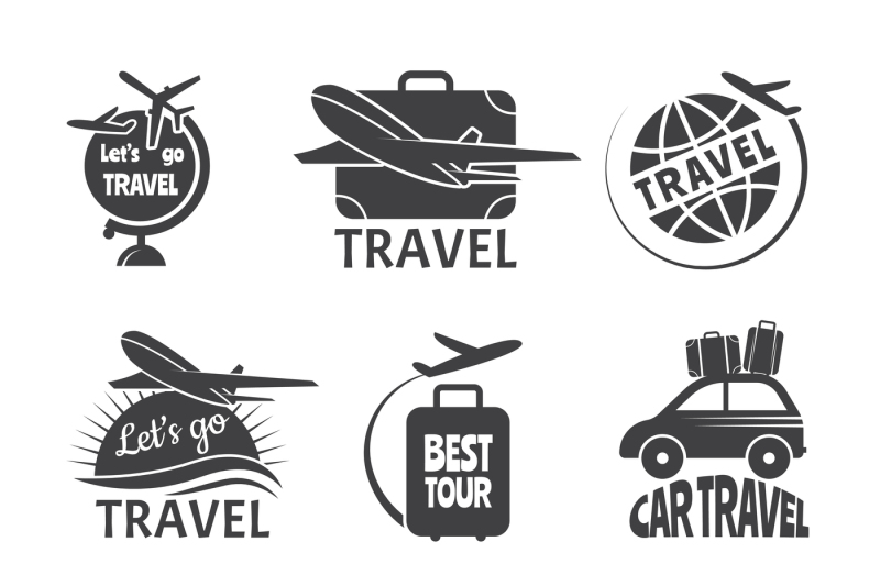 vector-label-or-logos-forma-travelling-theme-monochrome-pictures-of-a