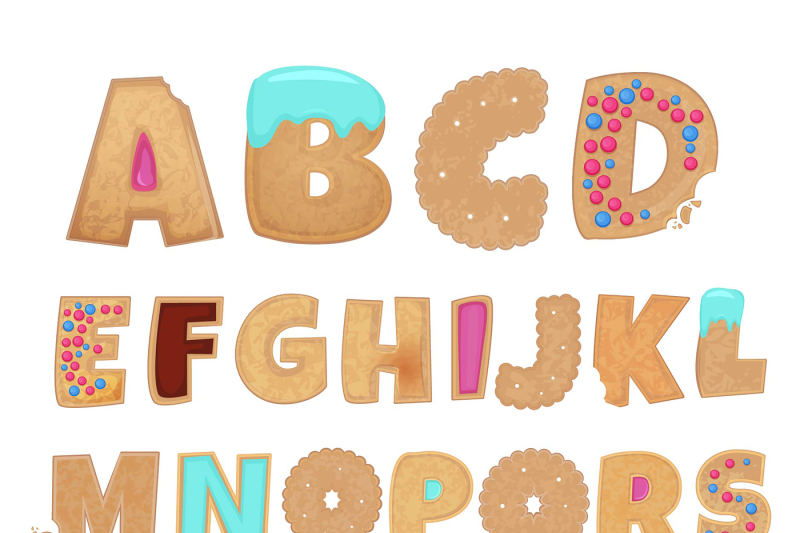 english-alphabet-from-cookies