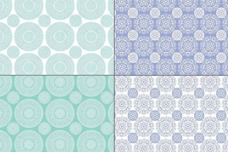 pastel-medallion-geometric-patterns