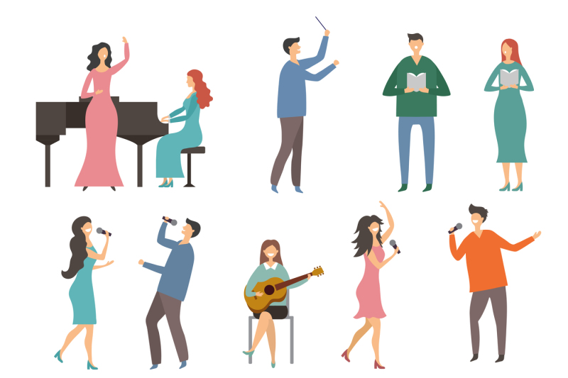 musician-persons-in-different-music-duets-vector-characters-of-singer