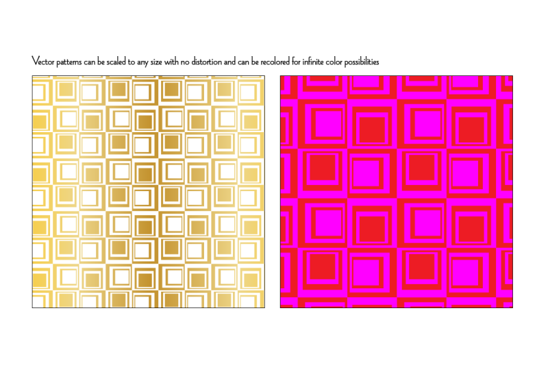 seamless-gold-op-art-patterns