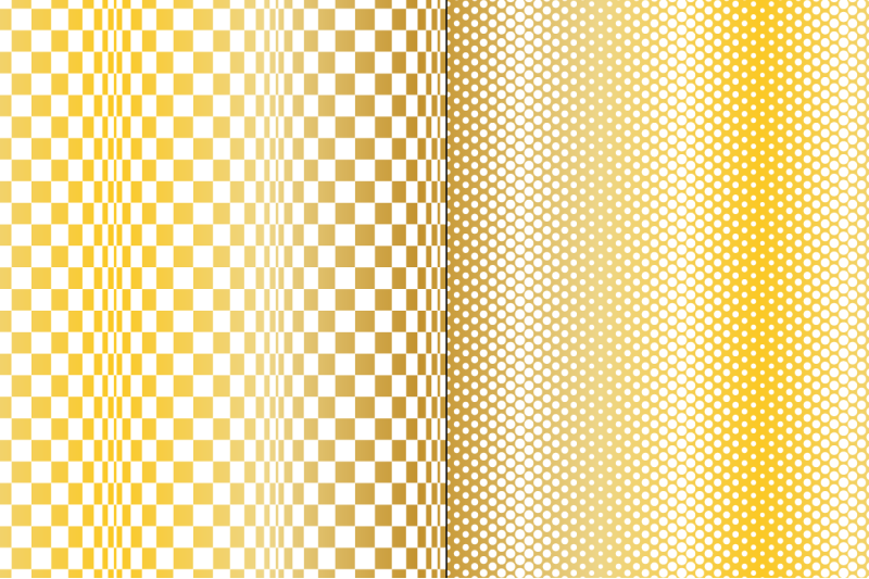 seamless-gold-op-art-patterns