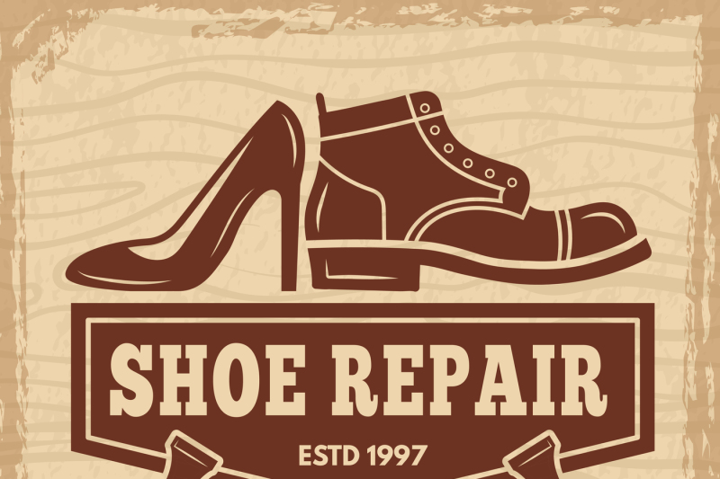 poster-with-illustrations-of-shoe-repair-workshop