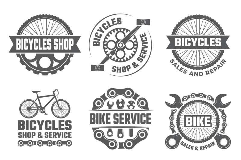 labels-and-sport-logos-set-with-parts-of-bicycle