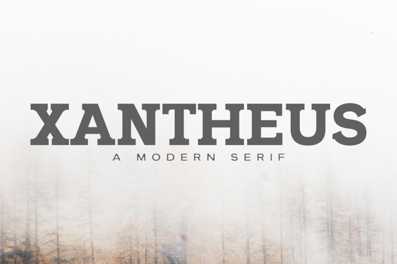 xantheus-serif-font-family