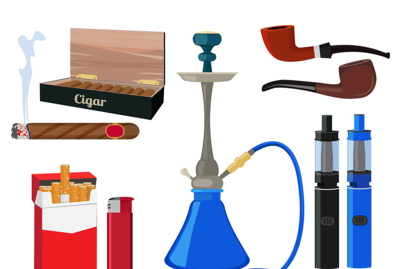 hookah-tobacco-cigarette-and-other-different-tools-for-smokers