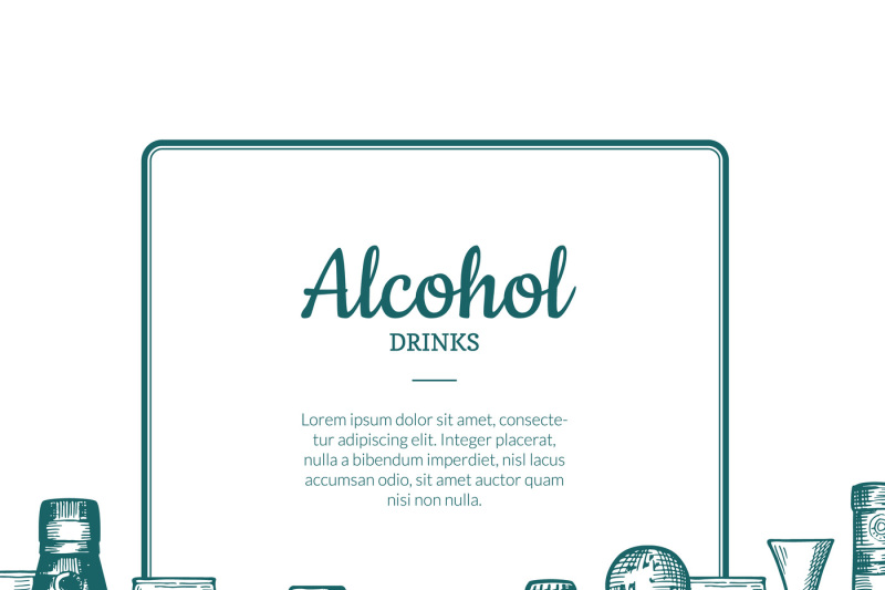vector-hand-drawn-alcohol-drink-bottles-and-glasses-frame-with-place-f