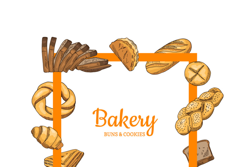 vector-frame-with-hand-drawn-colored-bakery-elements