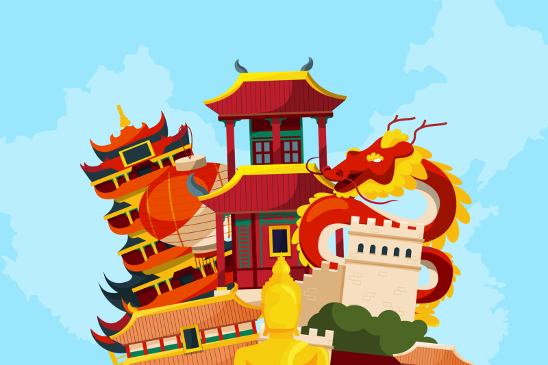 vector-concept-illustration-with-flat-style-china-sights-above-world-m